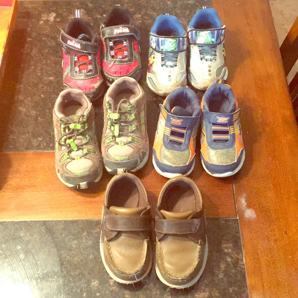 Little Boy’s Size 7.5 and 8 Shoe Lot